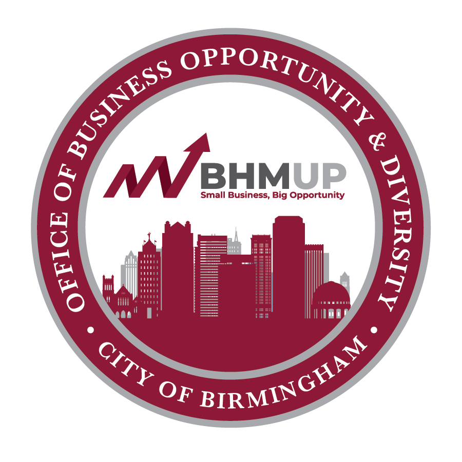 Logo for The City of Birmingham Office of Business Diversity and Opportunity